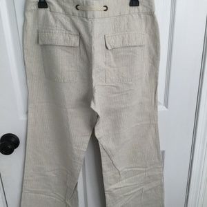 J Crew Linen pants SZ 8